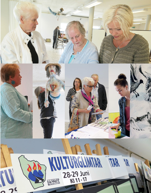 Kulturglimtar 2014, inlämning samlingsutställning